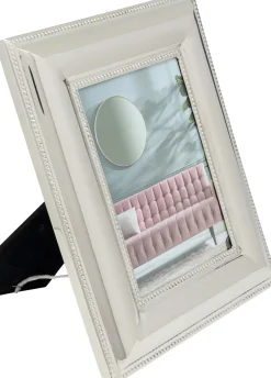 Ramka Na Zdjęcia Glamour Srebrna 22x27 Cm Stal Nierdzewna*KARE Design Hot