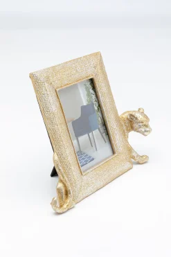 Ramka Na Zdjęcia Leopard 28x23 Cm Złota*KARE Design