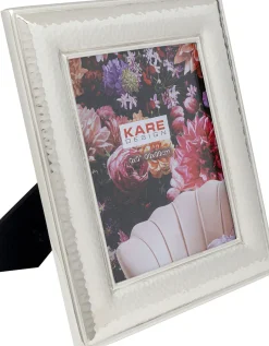 Ramka Na Zdjęcia Srebrna 32x37 Cm Aluminium Niklowane*KARE Design New