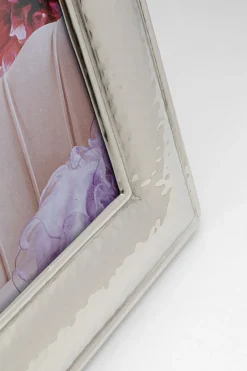 Ramka Na Zdjęcia Srebrna 32x37 Cm Aluminium Niklowane*KARE Design New