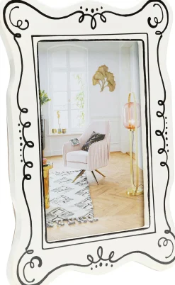 Ramka Na Zdjęcia 10x17 Cm Biała Czarne Wzory*KARE Design Sale