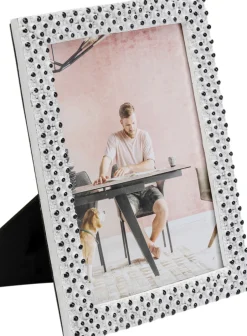 Ramka Na Zdjęcia 13x18 Cm Biała W Czarne Kropki*KARE Design Outlet