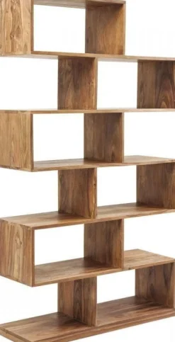 Regał Authentico Zick Zack 100x180 Cm Drewniany*KARE Design Online