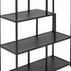 Regał Czarny Otwarty MDF I Stal 77x100 Cm*KARE Design Online