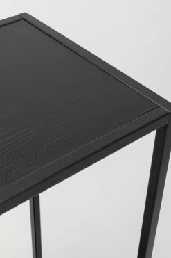 Regał Czarny Otwarty MDF I Stal 77x100 Cm*KARE Design Online