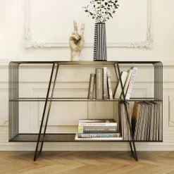 Regał Mesh 120x78 Cm Czarny*KARE Design Sale