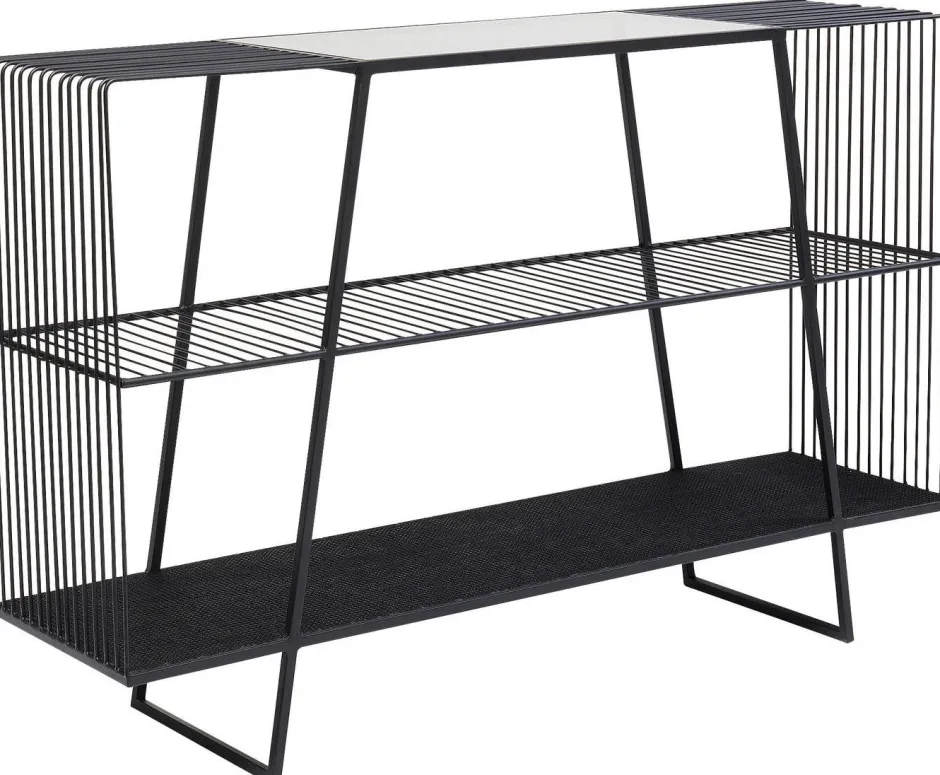 Regał Mesh 120x78 Cm Czarny*KARE Design Sale