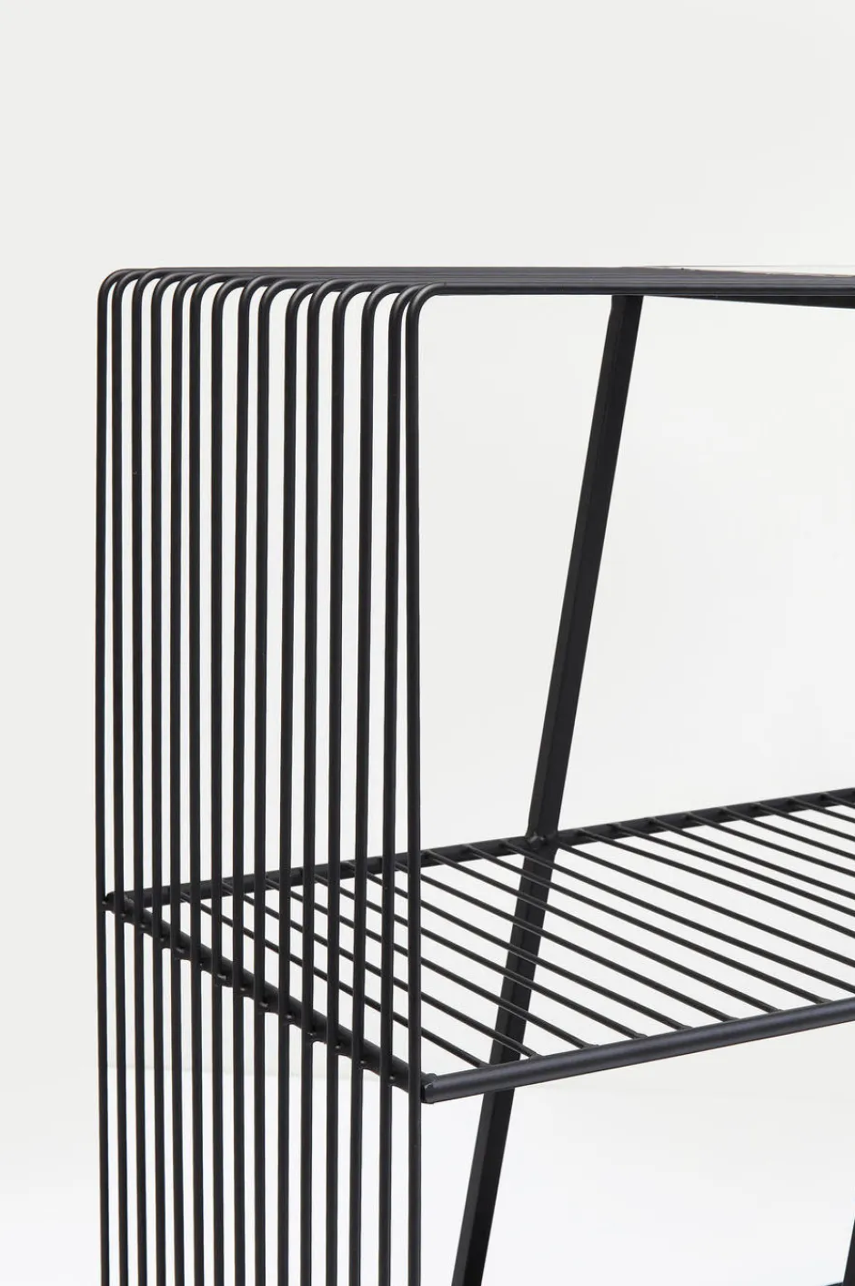 Regał Mesh 120x78 Cm Czarny*KARE Design Sale