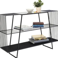 Regał Mesh 120x78 Cm Czarny*KARE Design Sale
