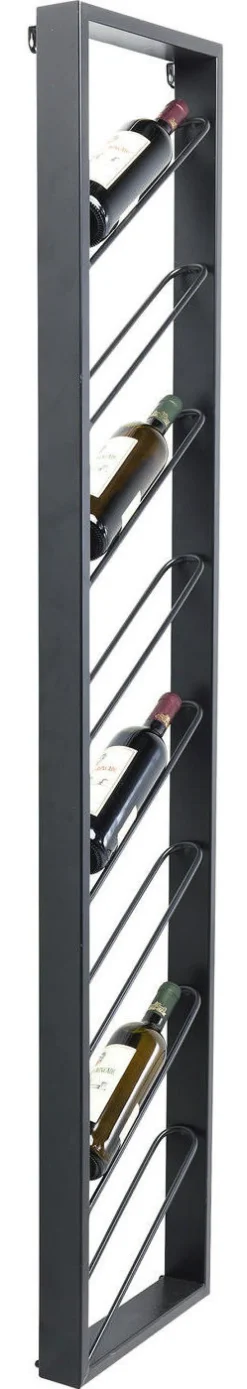 Regał Na Wino Bistro 36x160 Cm Czarny*KARE Design