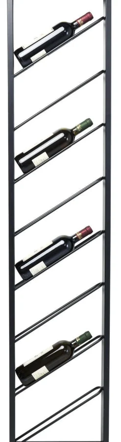 Regał Na Wino Bistro 36x160 Cm Czarny*KARE Design