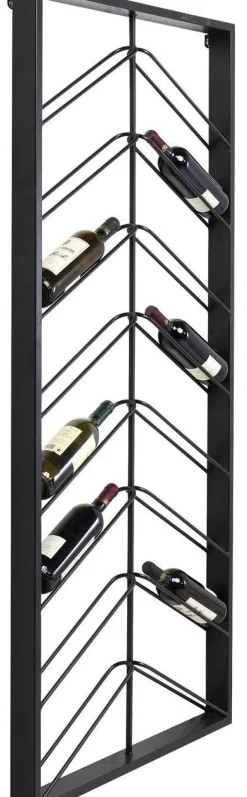 Regał Na Wino Bistro 70x160 Cm Czarny*KARE Design Outlet