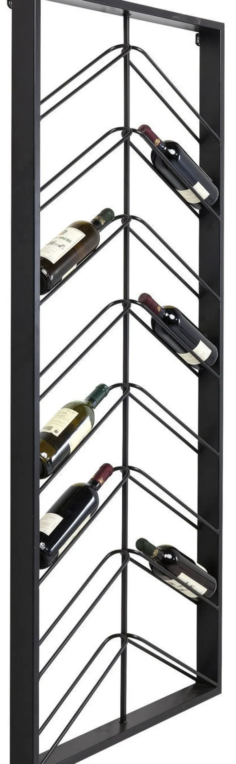 Regał Na Wino Bistro 70x160 Cm Czarny*KARE Design Outlet
