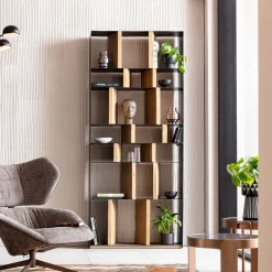 Regał Storm 100x234 Cm Metaliczny*KARE Design