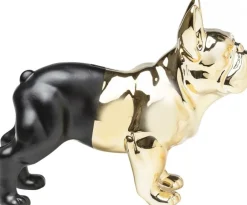 Skarbonka Bulldog 34x28 Cm Czarno-złota*KARE Design Best