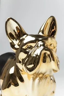 Skarbonka Bulldog 34x28 Cm Czarno-złota*KARE Design Best