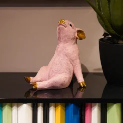 Skarbonka Chillax Pig 17x28 Cm Jasnoróżowa*KARE Design Outlet