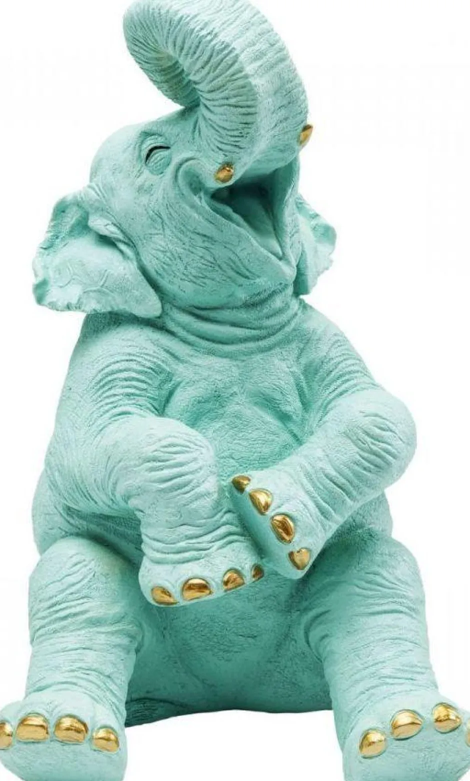 Skarbonka Happy Elephant 24x39 Cm Jasnoniebieska*KARE Design Online