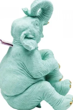 Skarbonka Happy Elephant 24x39 Cm Jasnoniebieska*KARE Design Online