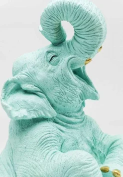 Skarbonka Happy Elephant 24x39 Cm Jasnoniebieska*KARE Design Online