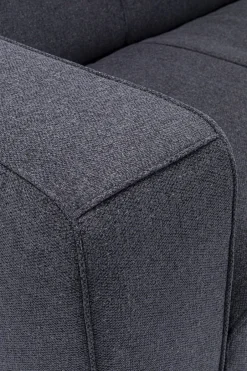 Sofa Cubetto Cord 3 Os. 220 Cm Ciemnoszara*KARE Design New