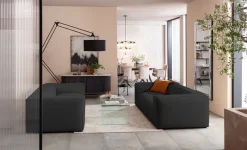 Sofa Cubetto Cord 3 Os. 220 Cm Ciemnoszara*KARE Design New