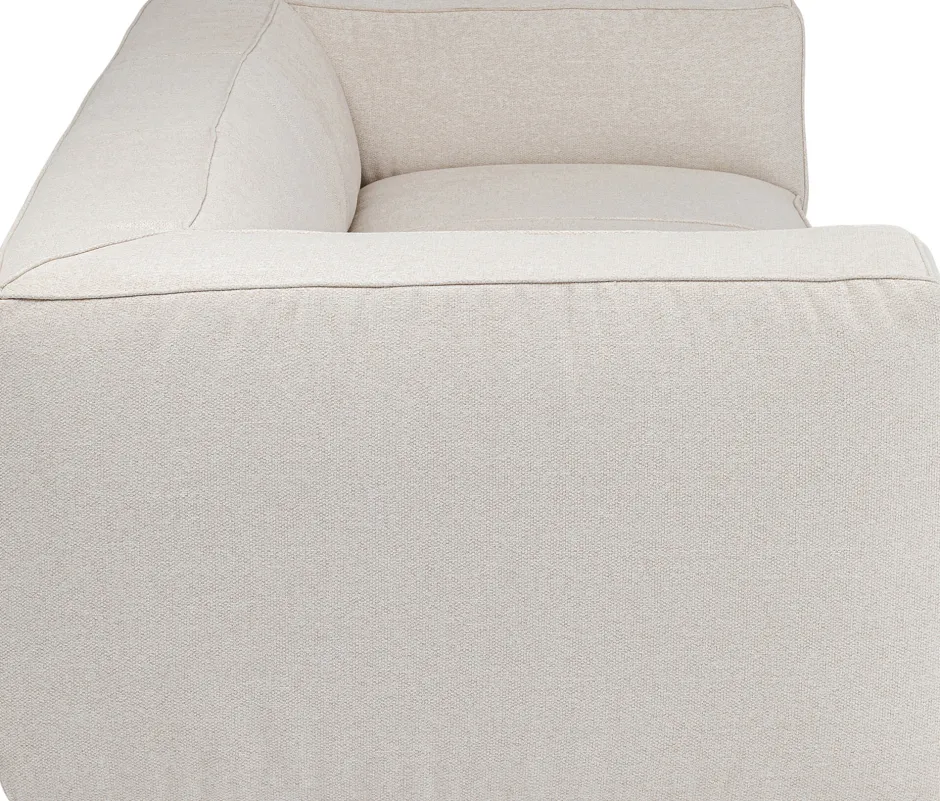 Sofa Cubetto Cord 3 Os. 220 Cm Kremowa*KARE Design Clearance