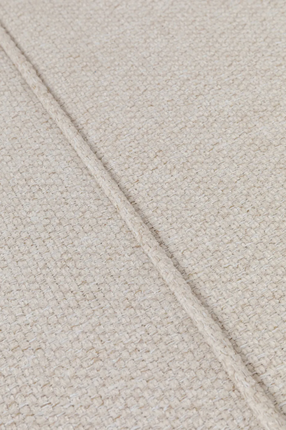 Sofa Cubetto Cord 3 Os. 220 Cm Kremowa*KARE Design Clearance