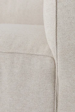 Sofa Cubetto Cord 3 Os. 220 Cm Kremowa*KARE Design Clearance