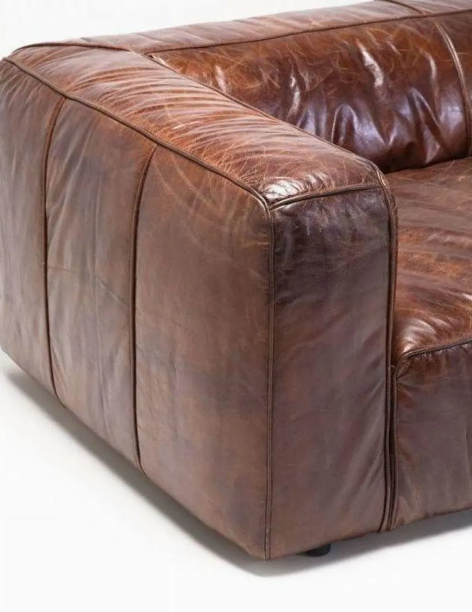 Sofa Cubetto 259x67 Cm Brązowa*KARE Design Best