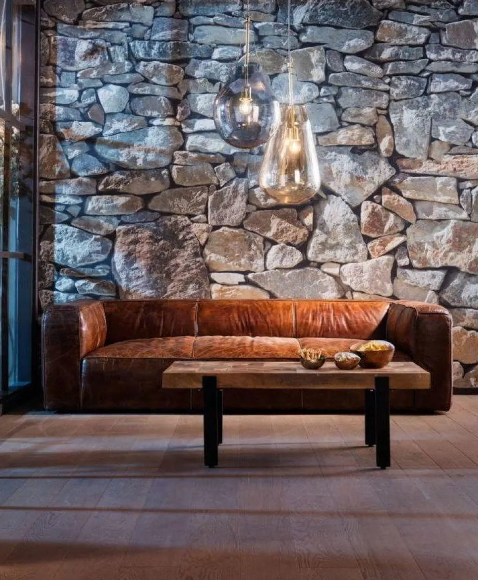 Sofa Cubetto 259x67 Cm Brązowa*KARE Design Best