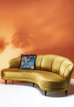 Sofa Dschinn 233x81 Cm Brązowa*KARE Design Online