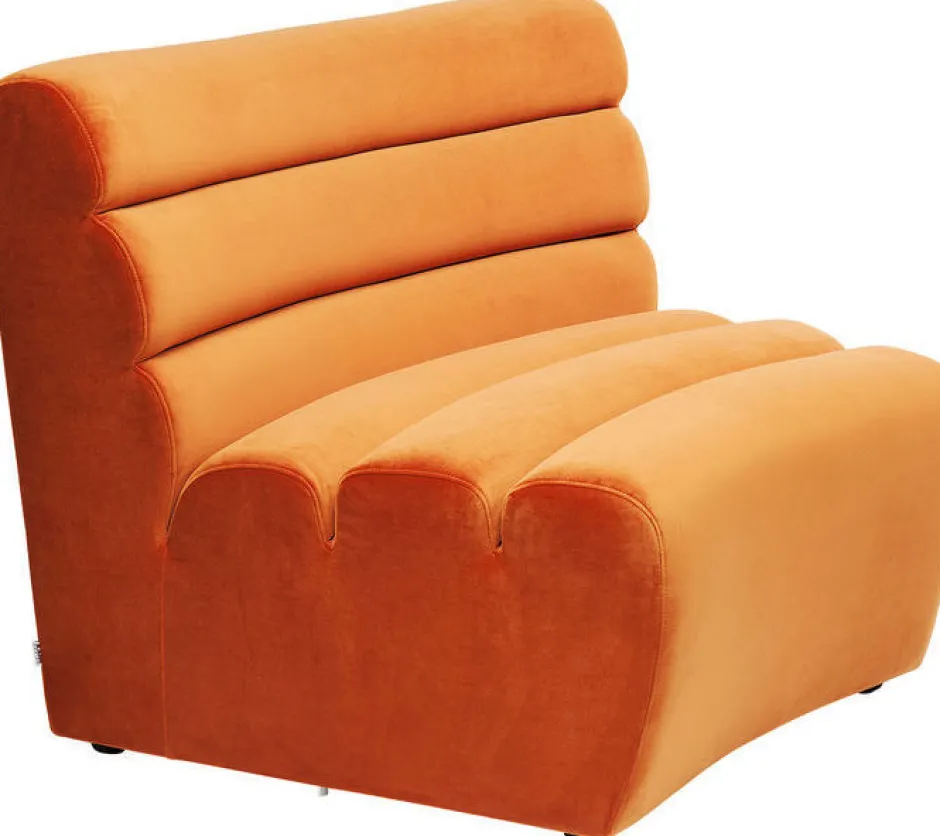 Sofa Element Wave 83x109 Cm Pomarańczowa*KARE Design Sale