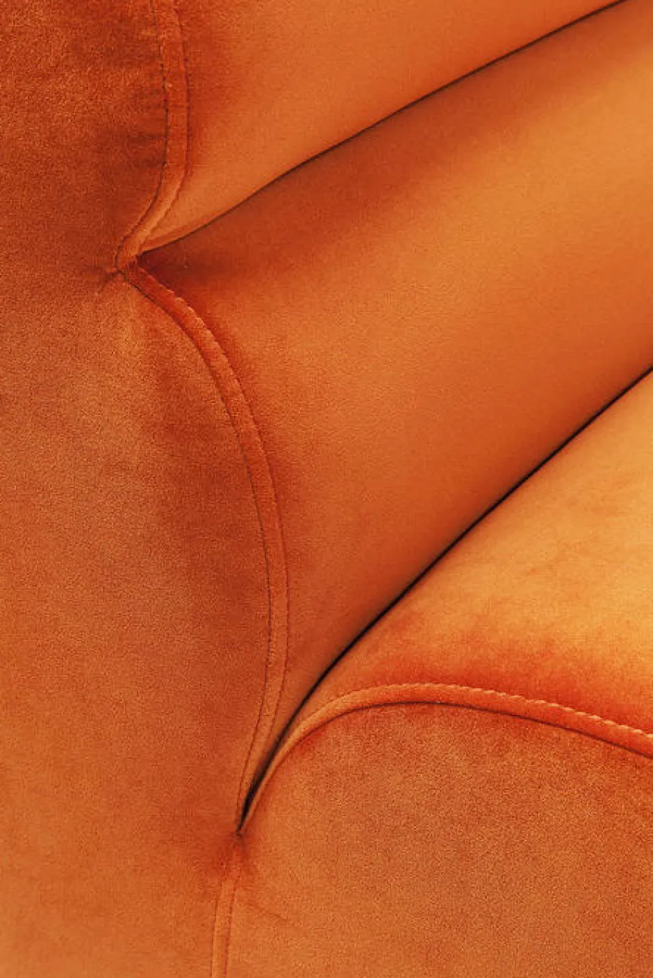 Sofa Element Wave 83x109 Cm Pomarańczowa*KARE Design Sale