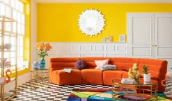 Sofa Element Wave 83x109 Cm Pomarańczowa*KARE Design Sale