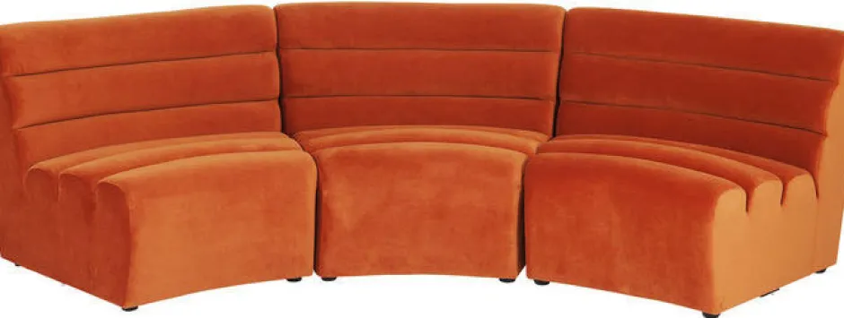 Sofa Element Wave 83x109 Cm Pomarańczowa*KARE Design Sale