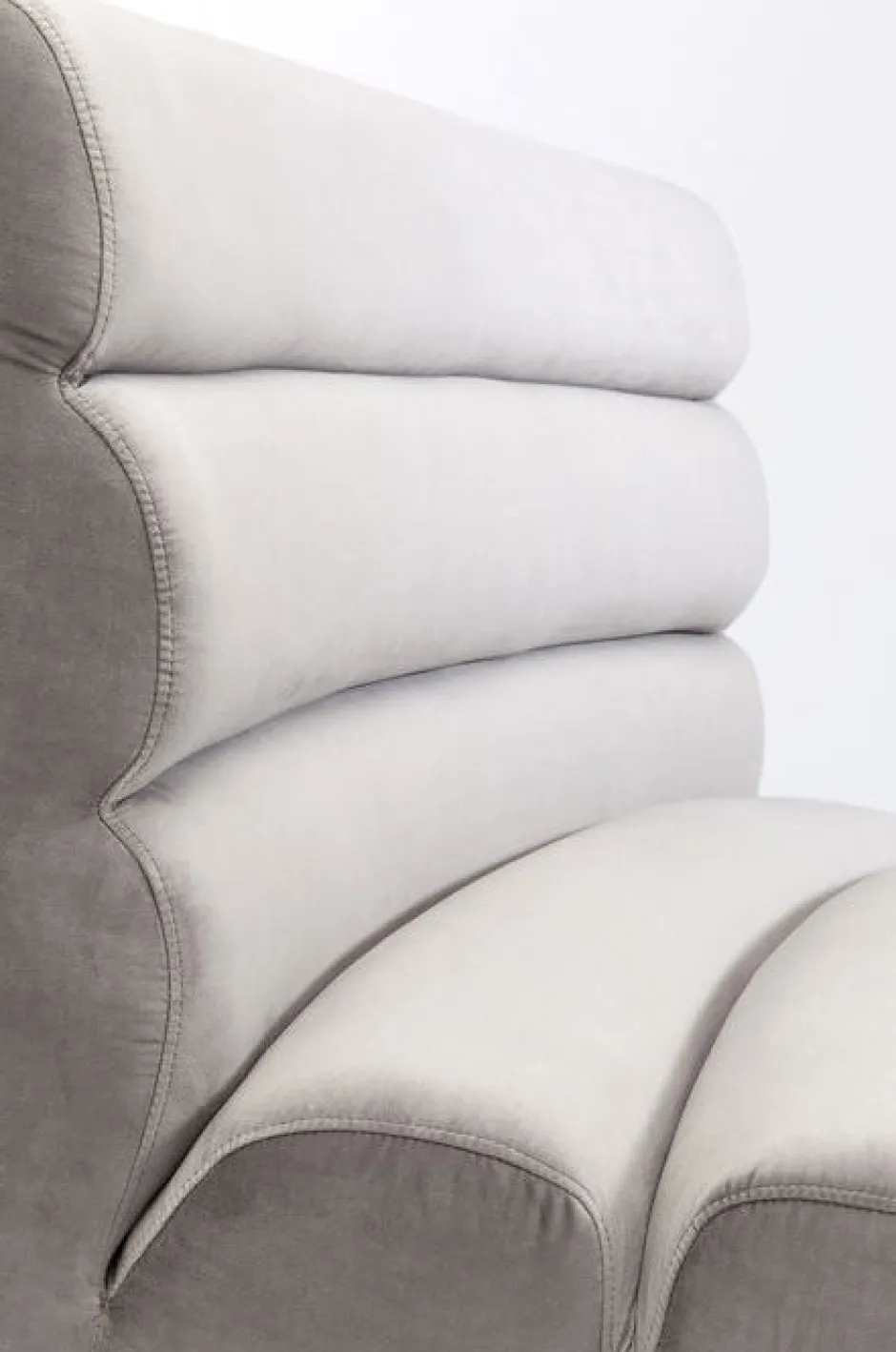 Sofa Element Wave 84x91 Cm Szara*KARE Design Discount