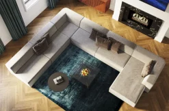 Sofa Infinity Elements 100x70 Cm Szara*KARE Design Hot