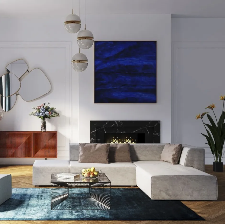 Sofa Infinity Elements 80x70 Cm Szara*KARE Design Best