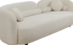 Sofa Kremowa 3-osobowa Tkanina Boucle 225 Cm*KARE Design New