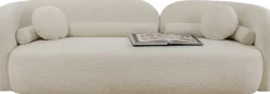 Sofa Kremowa 3-osobowa Tkanina Boucle 225 Cm*KARE Design New