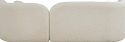 Sofa Kremowa 3-osobowa Tkanina Boucle 225 Cm*KARE Design New