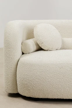 Sofa Kremowa 3-osobowa Tkanina Boucle 225 Cm*KARE Design New