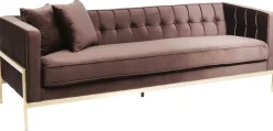 Sofa Loft 226x70 Cm Brązowa*KARE Design Discount