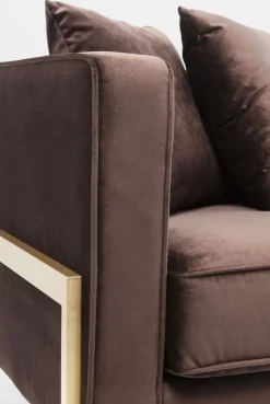 Sofa Loft 226x70 Cm Brązowa*KARE Design Discount