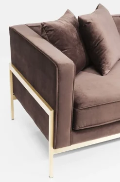 Sofa Loft 226x70 Cm Brązowa*KARE Design Discount