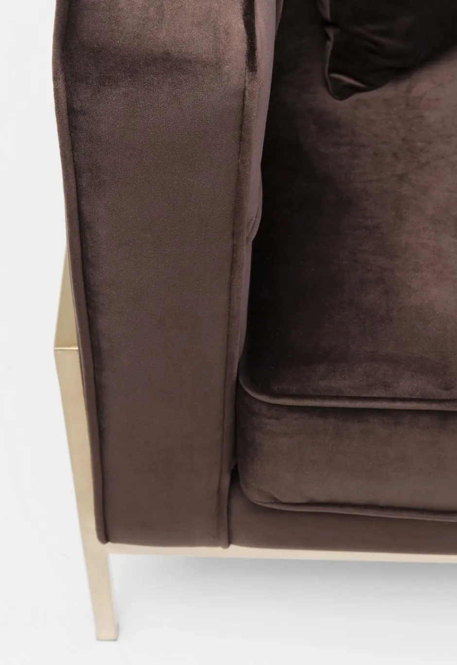 Sofa Loft 226x70 Cm Brązowa*KARE Design Discount