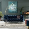 Sofa Look Royal 180x77 Cm Niebieska*KARE Design Sale