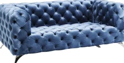 Sofa Look Royal 180x77 Cm Niebieska*KARE Design Sale