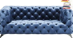 Sofa Look Royal 180x77 Cm Niebieska*KARE Design Sale
